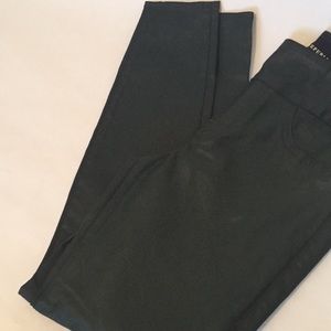 Rock & Republic dark teal green pullon legging